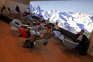 Sechs Millionen Euro hat die AUA in den Ausbau ihrer sechs neuen Lounges
 am neuen Terminal investiert. Betreiber ist Do &amp; Co. F.