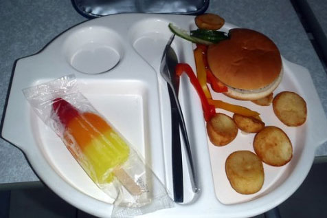 Burger und Wassereis hatte die neunjährige Martha Payne satt, ...