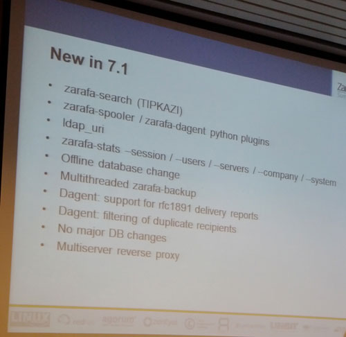 Zarafa 7.1 verfügt über eine neue Suche und unterstützt die Nutzung mehrerer Ldap-Server. 