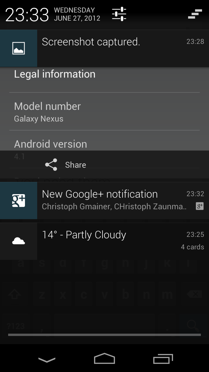 Deutlich erweitert hat man den Benachrichtigungsbereich von Android, entsprechende Mitteilungen können nun nicht nur größer sein, sondern auch mit zusätzlichen Aktionen versehen werden.