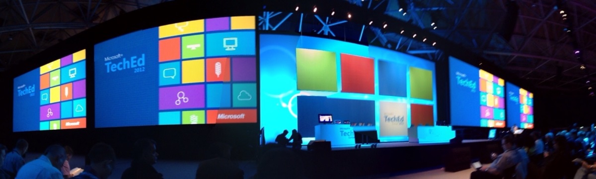 TechEd 2012 Keynote. Auch dieses Jahr hat die TechEd wieder 7000 Bsucher anlocken können.