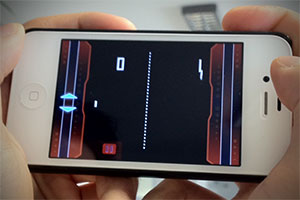 Pong auf dem iPhone