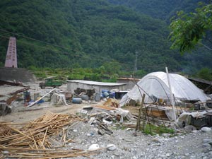 So sieht kein exotisches Paradies aus - überall wird gebaut. So sieht kein exotisches Paradies aus - überall wird gebaut.