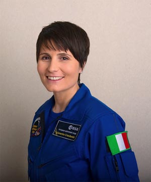 Samantha Cristoforetti wird ab 2014 Dienst auf der ISS versehen. Samantha Cristoforetti wird ab 2014 Dienst auf der ISS versehen.