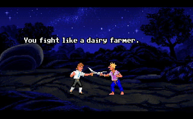 "The Secret of Monkey Island"