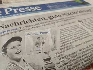 "Neuland", aber "keine Wende": "Die Gute Presse"