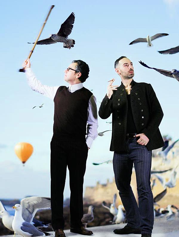 Franz Reisecker und Wolfgang Schlögl und ihr aufregendes neues Projekt Paradies der Tiere. 
