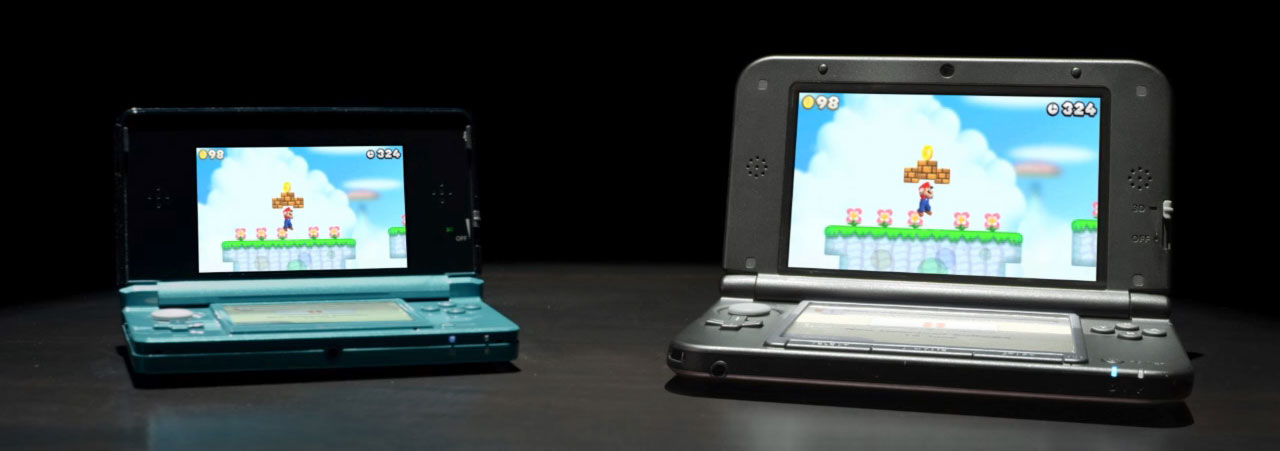 3DS und 3DS XL im Vergleich