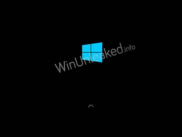 Der neue Bootscreen von Windows 8.