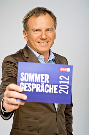 "Sommergespräche 2012" mit Armin Wolf. "Sommergespräche 2012" mit Armin Wolf.