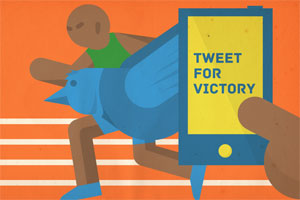 Twittern für den Weltrekord: Experiment "Tweethletes" Twittern für den Weltrekord: Experiment "Tweethletes"