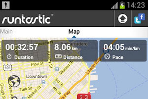 Update für die Lauf-App Runtastic. Update für die Lauf-App Runtastic.