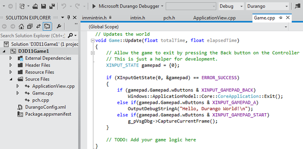Visual Studio als Entwicklungsumgebung