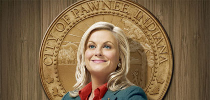 Amy Koehler spielt in der NBC-Serie "Parks & Recreation" die
ungewöhnliche Beamtin Leslie Knope. Ab 1. August im deutschen Abosender "
Glitz". Amy Koehler spielt in der NBC-Serie "Parks & Recreation" die
ungewöhnliche Beamtin Leslie Knope. Ab 1. August im deutschen Abosender "
Glitz".