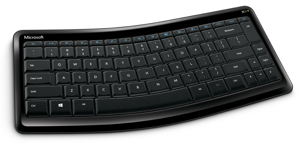 Das Sculpt Mobile Keyboard im Comfort Curve Style