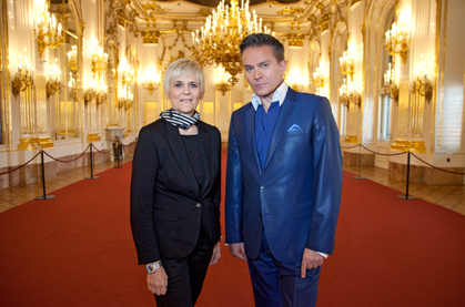 "Die Royals": Lisbeth Bischoff und Alfons Haider moderieren. 
