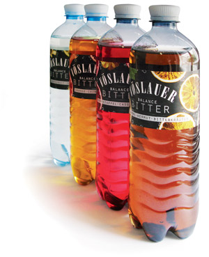 Vöslauer Balance Bitter, 4 verschiedene Sorten (0,75l, € 1,19) im Lebensmittelhandel