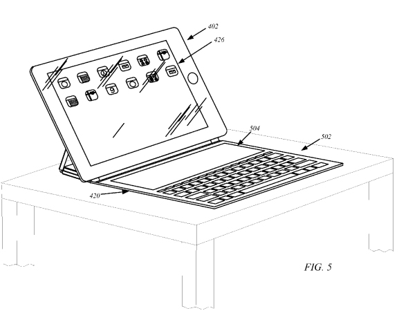 Das patentierte Cover könnte Microsofts Surface Probleme machen