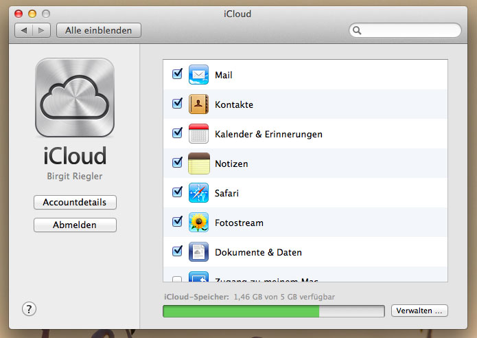 Über iCloud können Mac-User nun auch Dokumente synchronisieren und über kompatible Anwendungen hochladen und öffnen. 