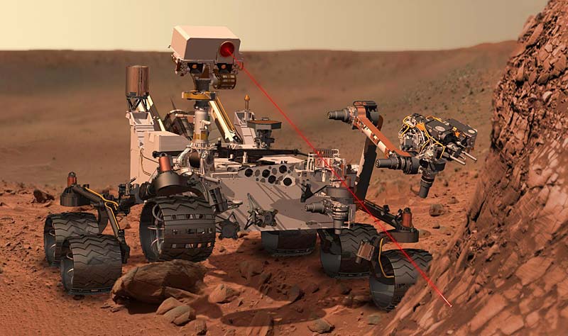 Die Landung war erfolgreich - "Curiosity" ist auf dem Roten Planeten angekommen (Illustration).