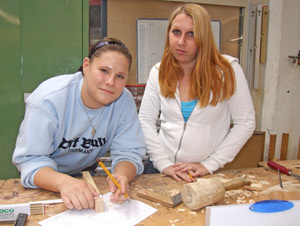 Holzberufe, Maurerin und Malerin, ... Holzberufe, Maurerin und Malerin, ...