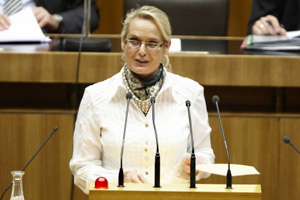 Carmen Gartelgruber will für ihre Partei keine Quotenregelung. Carmen Gartelgruber will für ihre Partei keine Quotenregelung.