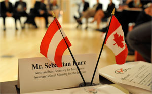 In den USA und Kanada sucht Sebastian Kurz nach Vorbildmodellen für eine erfolgreiche Integration. In den USA und Kanada sucht Sebastian Kurz nach Vorbildmodellen für eine erfolgreiche Integration.