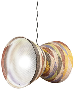 "Double basket lamp"