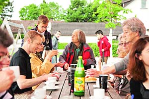 Für das Wohnprojekt gilt der Schlüssel: zwei Drittel Alte, ein Drittel Junge.