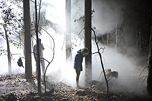 "This is how you will disappear": Jonathan Capdevielle als Trainer, Margrét Sara Gudjónsdóttir als Athletin, Jonathan Schatz. "This is how you will disappear": Jonathan Capdevielle als Trainer, Margrét Sara Gudjónsdóttir als Athletin, Jonathan Schatz.