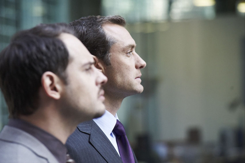 Moritz Bleibtreu und Jude Law in "360".