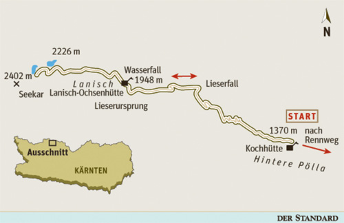 ÖK25V Blatt 3229-West (Muhr), Maßstab 
1:25.000 