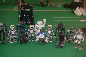 26 Teams aus aller Welt schicken heuer ihre Roboter an den Start.