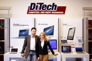 DiTech-Gründer Damian Izdebski und Aleksandra Izdebska