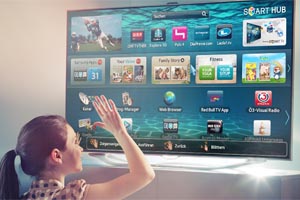 Samsung Smart TV: Bald auch mit Google TV. Samsung Smart TV: Bald auch mit Google TV.