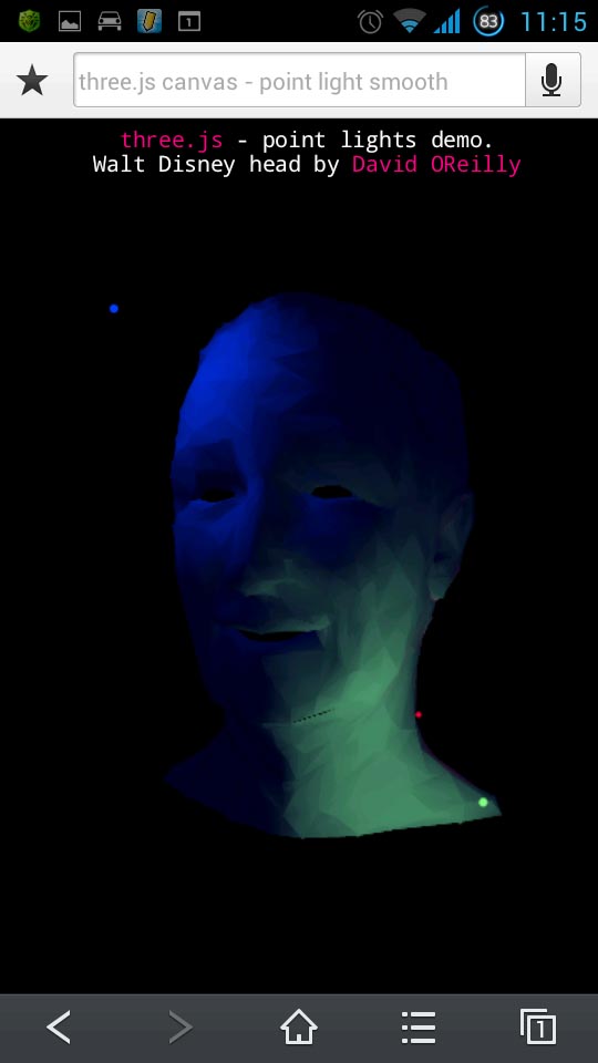 Auch die WebGL-Unterstützung klappt.