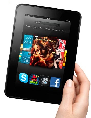 Der Kindle Fire HD mit 7 Zoll. Der Kindle Fire HD mit 7 Zoll.