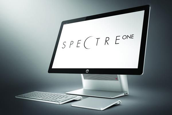 Kein Touchdisplay, dafür wird dem Spectre One ein drahtloses Trackpad beigelegt.