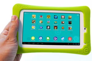 Ab 21. Oktober erhältlich: Das Tabeo-Tablet für Kinder. Ab 21. Oktober erhältlich: Das Tabeo-Tablet für Kinder.
