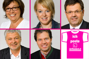 Da ging es im Forum heiß her: ORF-"Sommergespräch" mit Heinz-Christian Strache. Zu Gast im Forum:
Sabine Oberhauser (SPÖ)
Bettina Rausch (ÖVP)
Gerhard Deimek (FPÖ)
Karl Öllinger (Grüne)
Rainer Widmann (BZÖ)