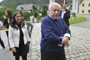 Vizebürgermeisterin Vassilakou und Bürgermeister Häupl geht es in der Koalition "ausgezeichnet". Vizebürgermeisterin Vassilakou und Bürgermeister Häupl geht es in der Koalition "ausgezeichnet".