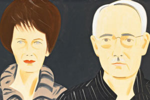 Agnes und Karlheinz Essl, wie Alex Katz sie sah. Das Porträt entstand 2010 und ist eines von mehr als 30 Katz-Gemälden im Besitz des Sammlerehepaars. Agnes und Karlheinz Essl, wie Alex Katz sie sah. Das Porträt entstand 2010 und ist eines von mehr als 30 Katz-Gemälden im Besitz des Sammlerehepaars.