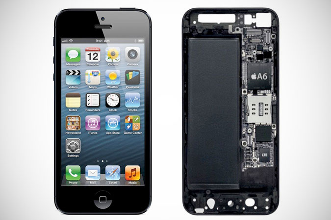 Das Innenleben des iPhone 5