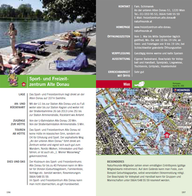 Eine genaue Beschreibung der An- und Abreise mit öffentlichen Verkehrsmittel ermöglicht eine einfache Planung der Wanderung.