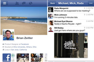 Facebook hat seine Apps für iOS und Android aktualisiert. Facebook hat seine Apps für iOS und Android aktualisiert.