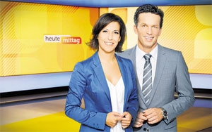 "Das ist Österreich": Ute Pichler und Martin Ferdiny moderieren Mittags- und Vorabendchronik im ORF.