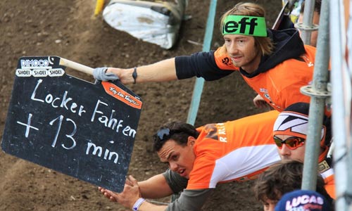 "Wenn man zu taktieren oder denken anfängt, ist man abgelenkt und macht Fehler."