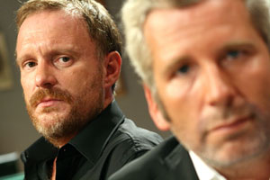 Roger Willemsen und Michael Niavarani waren Dienstag zu Gast bei Grisse- und Stermann (Bild). Roger Willemsen und Michael Niavarani waren Dienstag zu Gast bei Grisse- und Stermann (Bild).