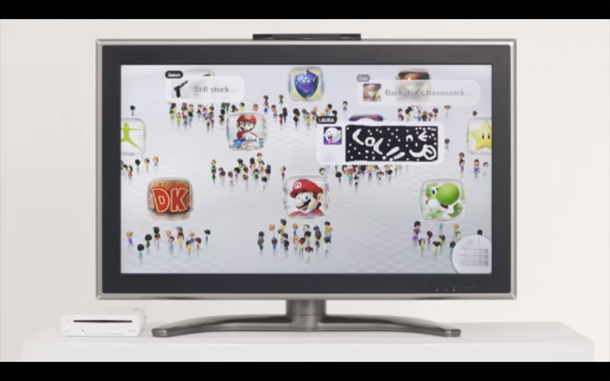 Das Interface von Miiverse
