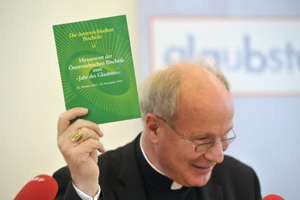Kardinal Schönborn mit Hirtenbrief: ein Ja zur Kirche im Jahr des Glaubens - aber ein deutliches Nein zu heiklen Reformen. Kardinal Schönborn mit Hirtenbrief: ein Ja zur Kirche im Jahr des Glaubens - aber ein deutliches Nein zu heiklen Reformen.